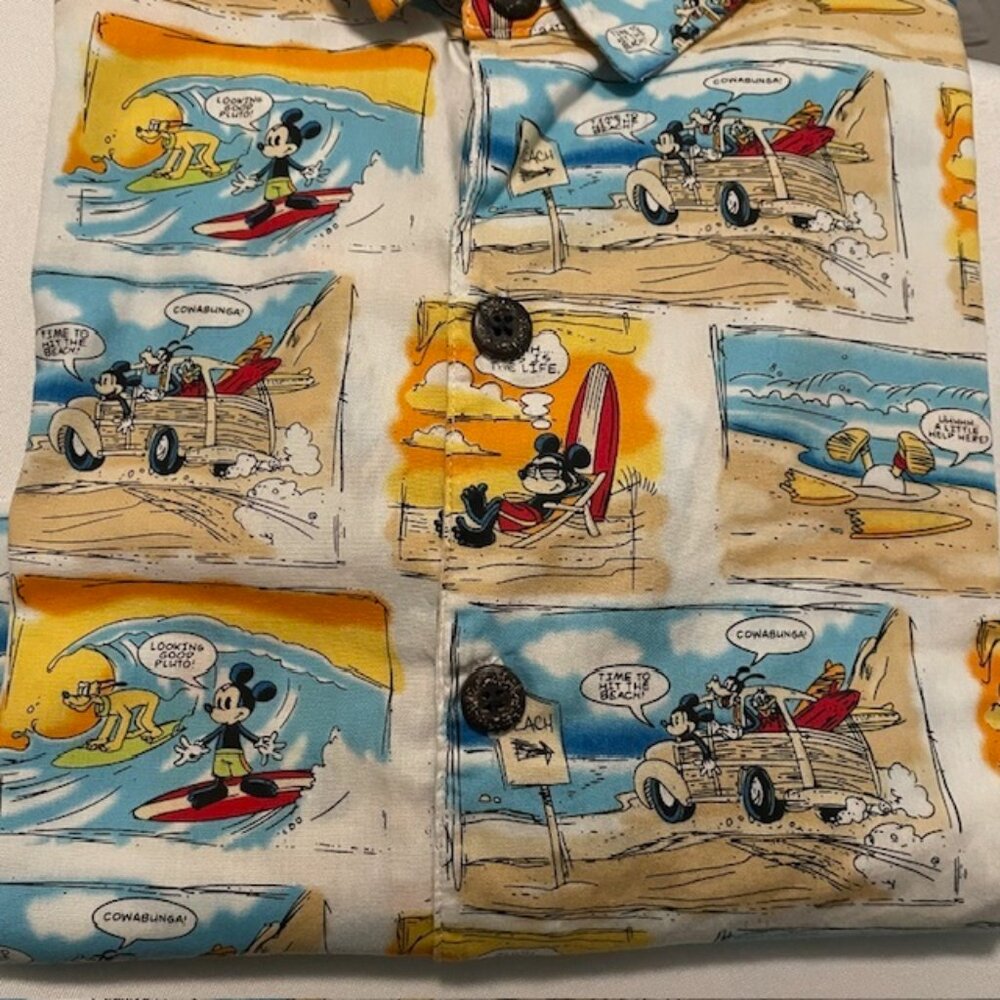 DISNEY PARKS boys XXl button up - Picture 2 of 9